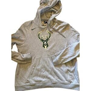 NIKE MILWAUKEE BUCKS - NBA BASKETBALL hoodie size LARGE